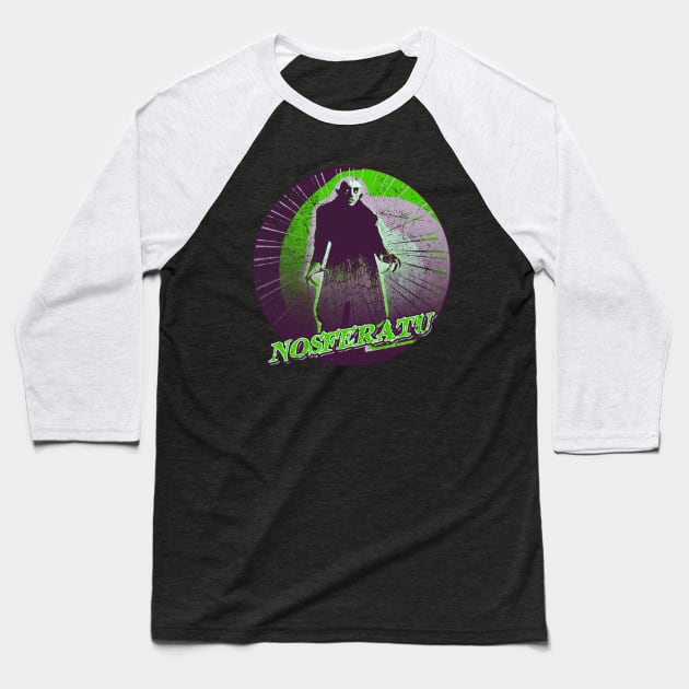 Nosferatu Baseball T-Shirt by Doc Multiverse Designs